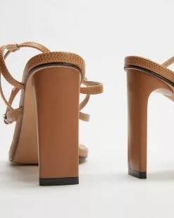 4th & Reckless Ramona Heels Nude Croc -Sandals Sales Shop http3A2F2Fstatic.theiconic.com .au2Fp2F4th reckless 1749 4217731 3