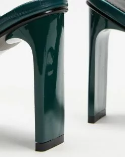 4th & Reckless Percy Heeled Sandals Teal Croc -Sandals Sales Shop http3A2F2Fstatic.theiconic.com .au2Fp2F4th reckless 2943 6343131 3