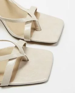 4th & Reckless Nahla Heeled Sandals Cream -Sandals Sales Shop http3A2F2Fstatic.theiconic.com .au2Fp2F4th reckless 3166 5343131 4