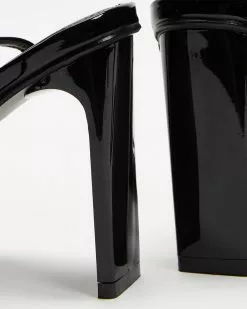 4th & Reckless Percy Heeled Sandals Black Patent -Sandals Sales Shop http3A2F2Fstatic.theiconic.com .au2Fp2F4th reckless 3221 0443131 3