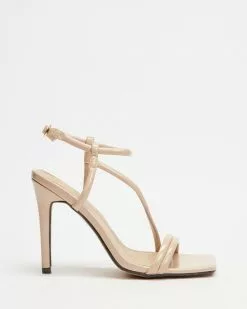 4th & Reckless Shaw Heels Nude