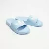 Adidas Originals Adilette Lite Slides - Women's Clear Sky, White & Clear Sky