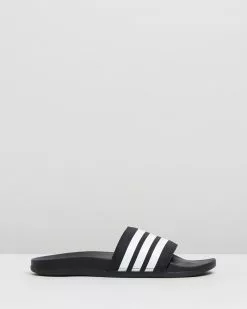 Adidas Performance Adilette Comfort Slides - Women's Core Black & White