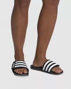 Adidas Performance Adilette Comfort Adjustable Slides Core Black / Cloud White / Grey Six -Sandals Sales Shop http3A2F2Fstatic.theiconic.com .au2Fp2Fadidas performance 2116 3986521 5