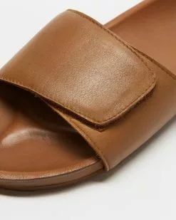 AERE Tenere Leather Slides Tan -Sandals Sales Shop http3A2F2Fstatic.theiconic.com .au2Fp2Faere 0685 8501111 3