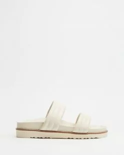 AERE Padded Tube Slides Cream Leather -Sandals Sales Shop http3A2F2Fstatic.theiconic.com .au2Fp2Faere 2552 8503231 3