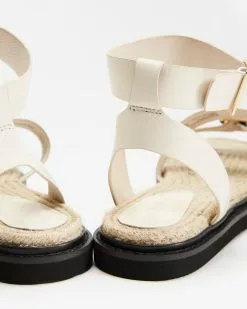 AERE Chunky Buckled Sandals Cream Leather -Sandals Sales Shop http3A2F2Fstatic.theiconic.com .au2Fp2Faere 4078 4503231 3