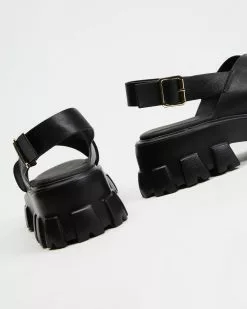 AERE Chunky Cleated Sandals Black Leather -Sandals Sales Shop http3A2F2Fstatic.theiconic.com .au2Fp2Faere 4616 2560431 3