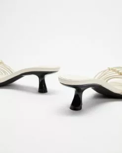 AERE Knotted Cage Heels Cream Leather -Sandals Sales Shop http3A2F2Fstatic.theiconic.com .au2Fp2Faere 5022 6074631 4