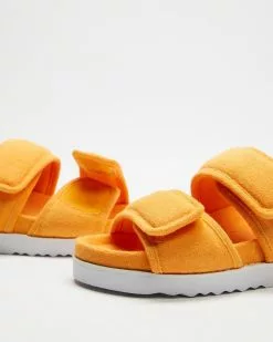 AERE Terry Adjustable Slides Mango Sorbet -Sandals Sales Shop http3A2F2Fstatic.theiconic.com .au2Fp2Faere 5394 0362241 5