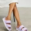 AERE Terry Adjustable Slides Lilac
