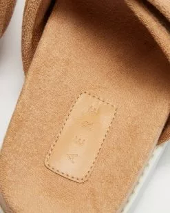 AERE Terry Adjustable Slides Tan -Sandals Sales Shop http3A2F2Fstatic.theiconic.com .au2Fp2Faere 5454 9262241 4