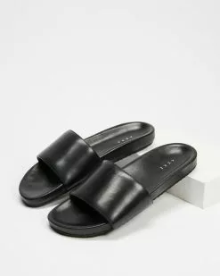 AERE Leather Slides Black -Sandals Sales Shop http3A2F2Fstatic.theiconic.com .au2Fp2Faere 5472 8033711 3