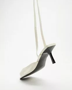 AERE Asymmetrical Toe Post Wrap Heels Cream Leather -Sandals Sales Shop http3A2F2Fstatic.theiconic.com .au2Fp2Faere 5618 4074631 4