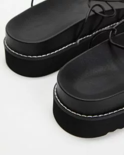 AERE Leather Tie Sandals Black Leather -Sandals Sales Shop http3A2F2Fstatic.theiconic.com .au2Fp2Faere 6051 1712041 4