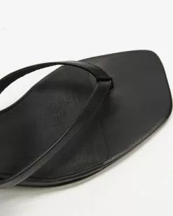 AERE Fine Ankle Strap Leather Heels Black Leather -Sandals Sales Shop http3A2F2Fstatic.theiconic.com .au2Fp2Faere 6758 3511821 4