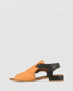 Airflex Whisk Low Block Heel Sandals Tan/Black -Sandals Sales Shop http3A2F2Fstatic.theiconic.com .au2Fp2Fairflex 1065 9990441 3