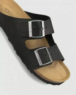 Airflex Hawaii Leather Footbed Sandals Black -Sandals Sales Shop http3A2F2Fstatic.theiconic.com .au2Fp2Fairflex 8407 5741251 4