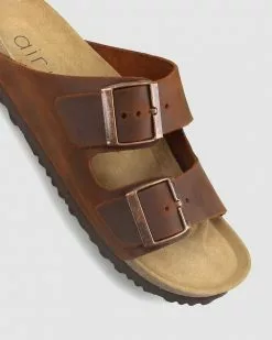 Airflex Hawaii Leather Footbed Sandals Brown -Sandals Sales Shop http3A2F2Fstatic.theiconic.com .au2Fp2Fairflex 8416 6741251 4