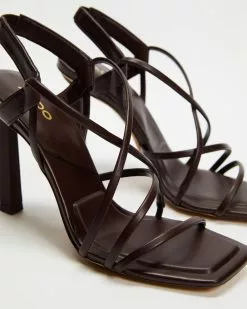 ALDO Amilia Heeled Sandals Dark Brown -Sandals Sales Shop http3A2F2Fstatic.theiconic.com .au2Fp2Faldo 0981 8549821 3