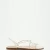 ALDO Toosieflex Strappy Sandals White