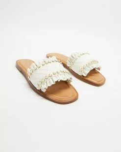 ALDO Arilith Slides White