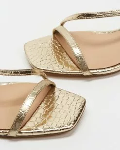 ALDO Ollie Croc Embossed Heels Gold -Sandals Sales Shop http3A2F2Fstatic.theiconic.com .au2Fp2Faldo 9350 9669821 4