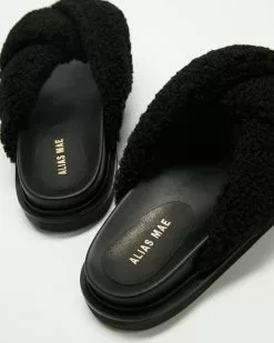 Alias Mae Billie Black Shearling -Sandals Sales Shop http3A2F2Fstatic.theiconic.com .au2Fp2Falias mae 2166 9573541 3