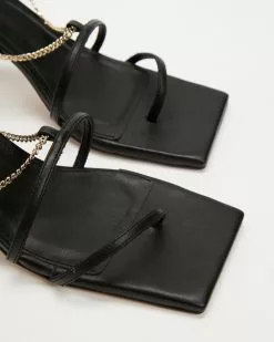 Alohas Sandals Chain Straps Heels - Women's Black -Sandals Sales Shop http3A2F2Fstatic.theiconic.com .au2Fp2Falohas sandals 1548 3143131 4