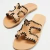 Ammos Maia Sandals Tan Stiched