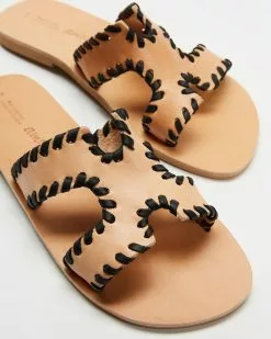 Ammos Maia Sandals Tan Stiched -Sandals Sales Shop http3A2F2Fstatic.theiconic.com .au2Fp2Fammos 1161 9754041 3