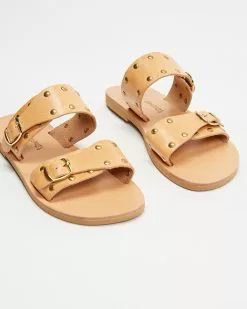 Ammos Niki Sandals Tan