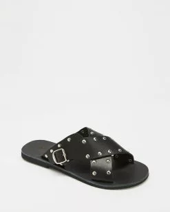 Ammos Elpida Sandals Black