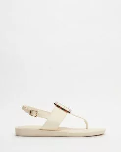 Ammos Alexia Sandals White