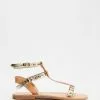 Ammos Amalthea Sandals Metallic