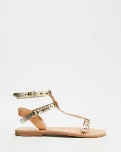 Ammos Amalthea Sandals Metallic