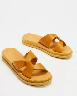 Ammos Efrosyni Sandals Mustard