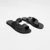 Ammos Cassandra Sandals Black