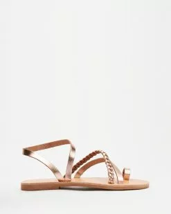 Ammos Morfi Sandals Metallic