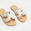 Ammos Maia Sandals White