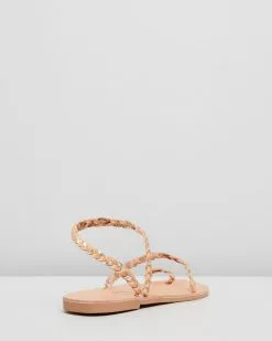 Ammos Clio Sandals Tan & Gold -Sandals Sales Shop http3A2F2Fstatic.theiconic.com .au2Fp2Fammos 7851 195379 3