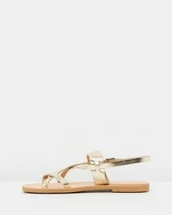 Ammos Myrto Sandals Gold -Sandals Sales Shop http3A2F2Fstatic.theiconic.com .au2Fp2Fammos 8948 521115 3