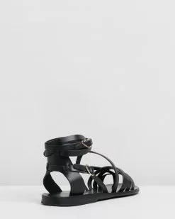 Ancient Greek Sandals Satira Sandal Black -Sandals Sales Shop http3A2F2Fstatic.theiconic.com .au2Fp2Fancient greek sandals 6461 595878 3