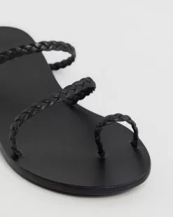 Ancient Greek Sandals Eleftheria Sandal Black -Sandals Sales Shop http3A2F2Fstatic.theiconic.com .au2Fp2Fancient greek sandals 8874 511867 5