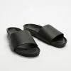 Assembly Label Single Strap Slides - Women's Black