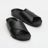 Assembly Label Crossover Slides Black