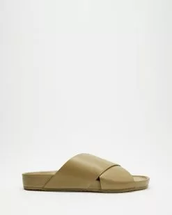 Assembly Label Crossover Slides Olive -Sandals Sales Shop http3A2F2Fstatic.theiconic.com .au2Fp2Fassembly 5932 4794821 3