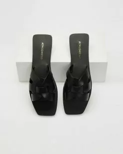 Atmos&Here Soleil Leather Sandals Black Leather -Sandals Sales Shop http3A2F2Fstatic.theiconic.com .au2Fp2Fatmos here 1009 7253301 3