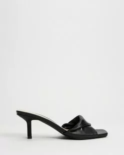 Atmos&Here Riri Leather Heels Black Leather -Sandals Sales Shop http3A2F2Fstatic.theiconic.com .au2Fp2Fatmos here 2426 2159131 4