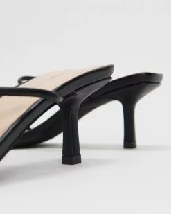 Atmos&Here Rhianna Leather Heels Black Leather -Sandals Sales Shop http3A2F2Fstatic.theiconic.com .au2Fp2Fatmos here 4166 1325821 3